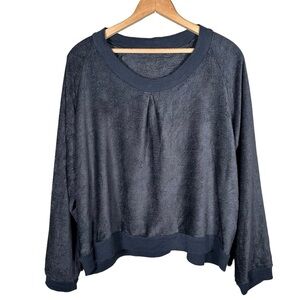 ELSA ESTURGIE Cashmere Blend Jersey Knit Pullover